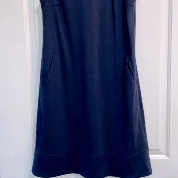 Nina Leonard navy blue shift dress size xsmall - Picture 3 of 9